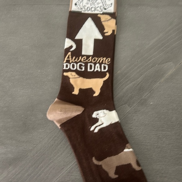 Primitives by Kathy Other - Awesome Dog Dad socks